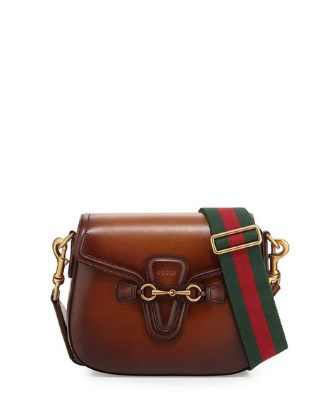 gucci brown crossbody strap